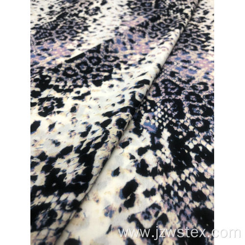 100% polyester fine crepe fabric printed crepe fabric